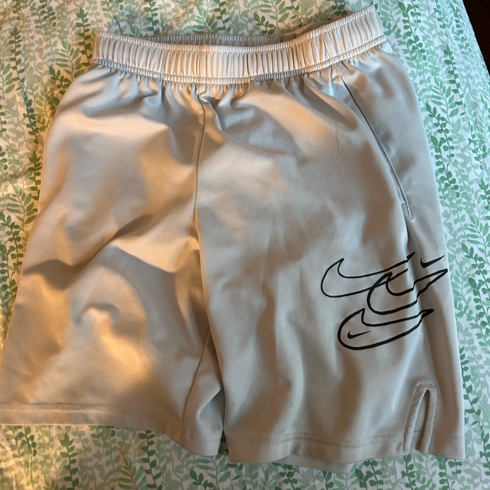 Nike Cream Athletic Shorts